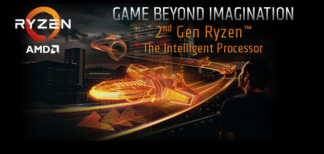 AMD вторo поколение Ryzen™