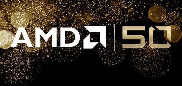 AMD празнува 50 години непрекъснати иновации!