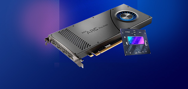 Intel представя графичните процесори Intel Arc Pro A60 и Pro A60M