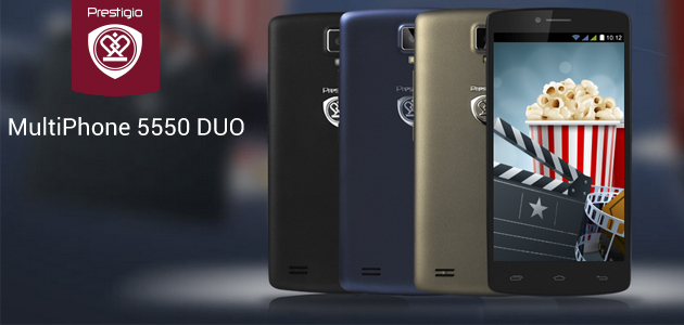 НОВО! Prestigio® MultiPhone 5550 DUO