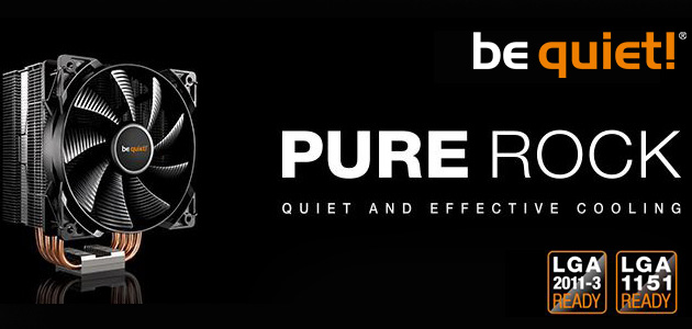 Be! Quiet Pure rock - тихо и ефективно охлаждане!