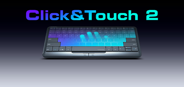 Prestigio Click&Touch 2 - интелигентна клавиатура и тъчпад за всяко устройство