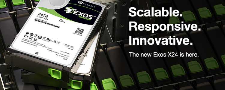 Seagate анонсира Exos® X24