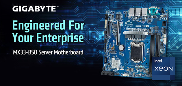GIGABYTE анонсира Workstation / дънна платка съвместима с Intel® Xeon® E-2300
