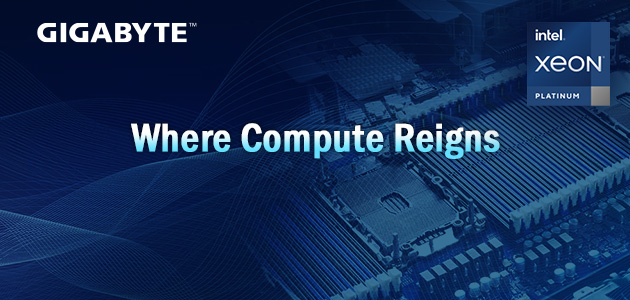 GIGABYTE дебютира със сървъри за 3-то поколение мащабируеми процесори Intel® Xeon®
