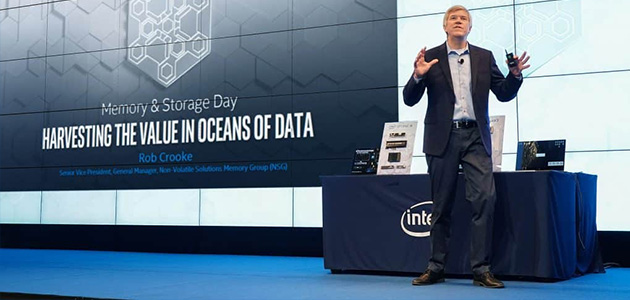 Intel ускорява технологията, ориентирана към данни, с иновации при паметите и сторидж системите