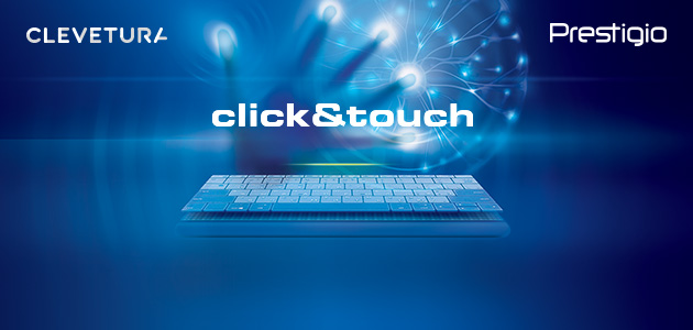Prestigio анонсира първата в света интуитивна Click&Touch клавиатура