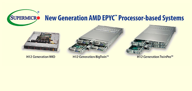 Supermicro вече предлага системи на база серията процесори AMD EPYC™ 7002 към клиентите, които искат да трансфромират своите дейта центрове