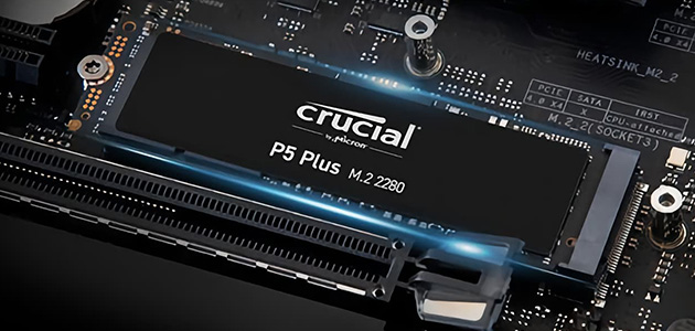 Новите Crucial® P5 Plus SSD